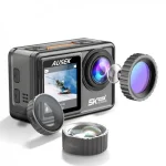 Ausek AT-S81TR Waterproof Dual Display 5K Action Camera With Filter - Image 3