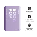 Momax 1-Power Pass Soda Pop Magnetic Wireless Power Bank 10000mah - Image 5