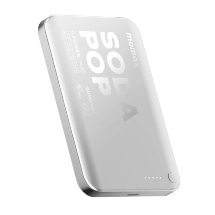 Momax 1-Power Pass Soda Pop Magnetic Wireless Power Bank 10000mah - Image 2